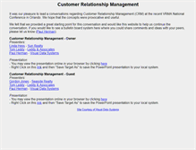 Tablet Screenshot of crm.vdsys.com